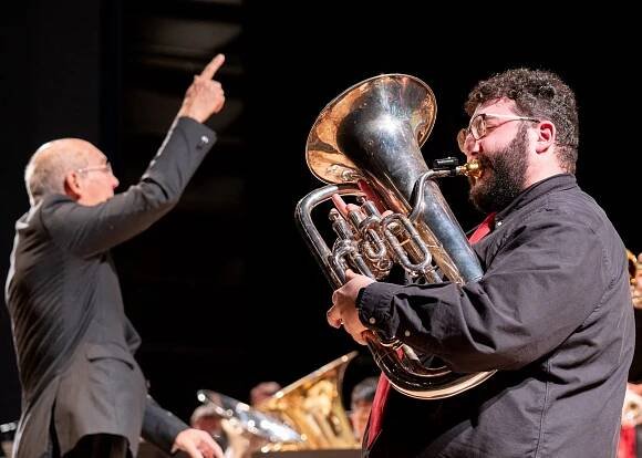 Prof. Scott Watson and David Dayoub - photo credit: Andrew Schwartz
