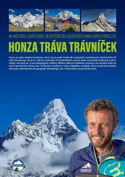 Školní projekce | Přednáška | Honza "Tráva" Trávníček