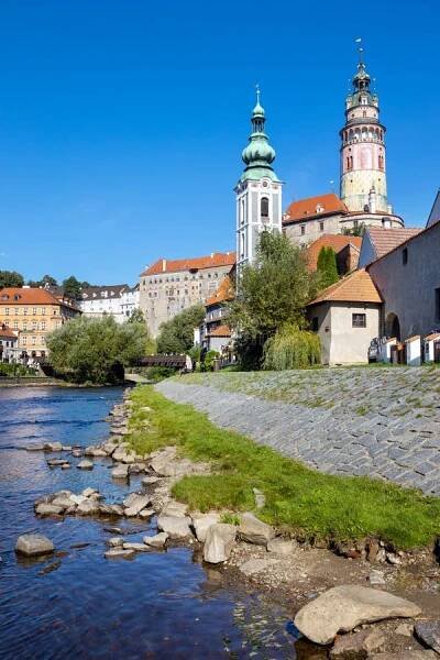 Cesky Krumlov town UNESCO, South Bohemia, Czech republic, Europe royalty free stock images