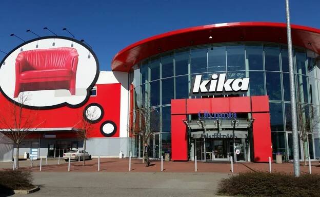 Kika – Brno-Modrice - Císař nábytek