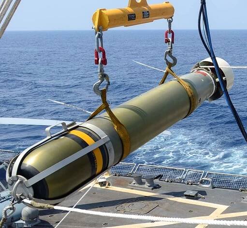 mk-46 torpedo 324mm 12,75 inch