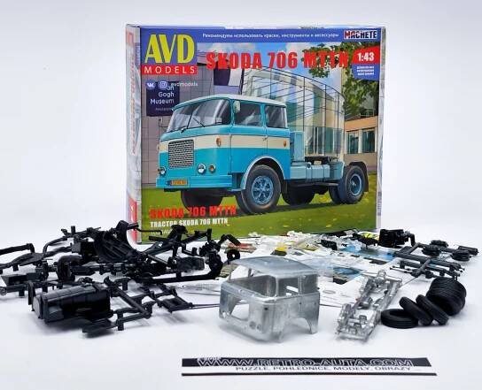 Škoda Liaz 706 MTTN KIT Stavebnice AVD 1:43