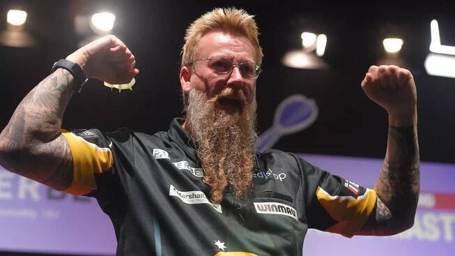 PDC World Darts Championship finalist's son making waves after hitting televised nine-darter