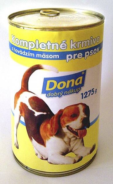 Konzerva pre psov Dona - Dona - Dobrý nákup