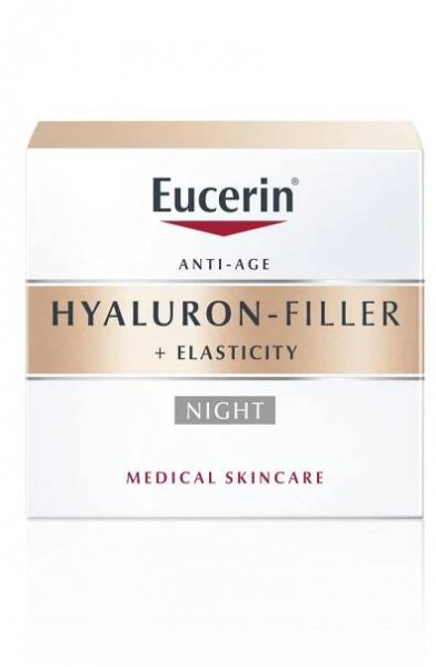 Eucerin Hyaluron-Filler + Elasticity noční krém 50 ml
