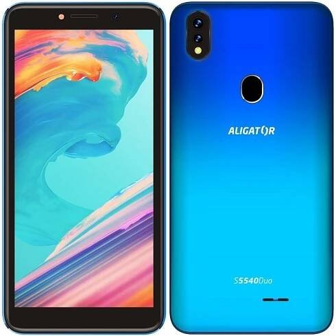Mobilní telefon Aligator S5540 Duo 32GB Blue
