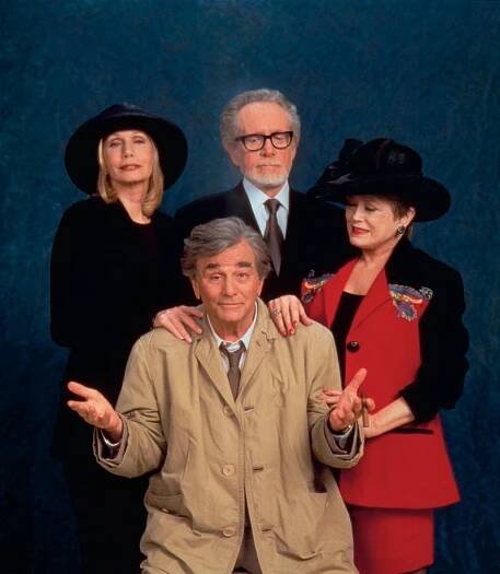 Sally Kellerman, Peter Falk, Patrick McGoohan, Rue McClanahan - Columbo - Popel popelu - Promo