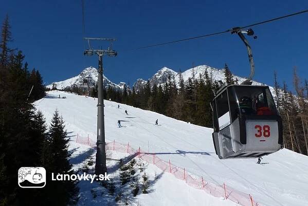 Štart - Skalnaté pleso (pôvodná) | LANOVKY.sk - všetko o lanovkách