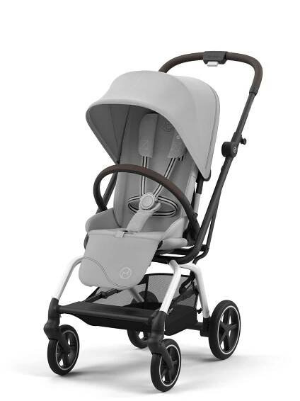 Cybex Eezy S Twist+2 Silver Frame: Fog Grey
