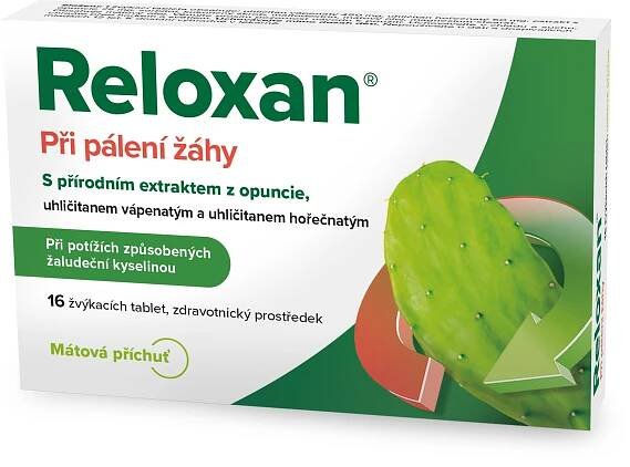 Reloxan Mint 16 žvýkacích tablet