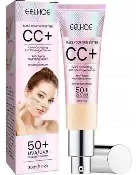 EELHOE CC krém 30 ml Hydratační korekční vyrovnávací barevný odstín SPF 50