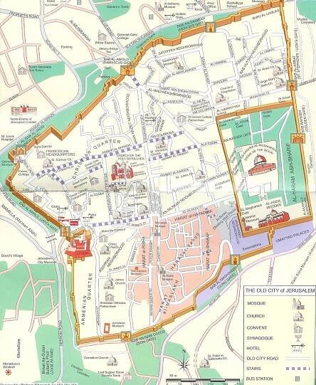 Centrum Jeruzaléma ke stažení