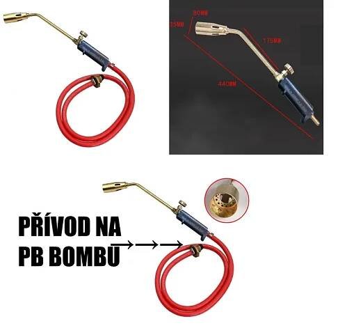 Plynový hořák na propan butan - Praha, Stodůlky - Bazar