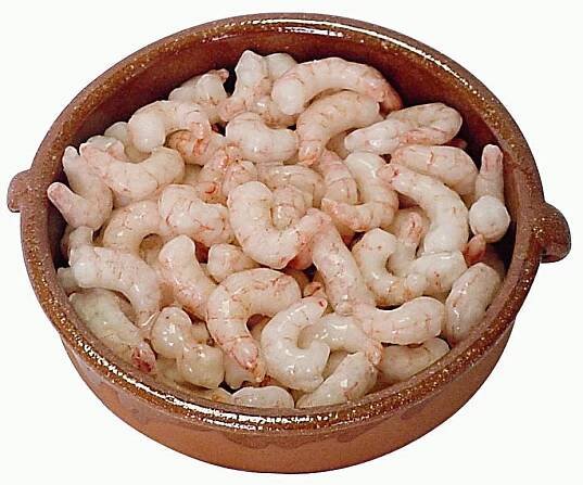 Crema de puerros con bacalao y gambas | Congelados Copos