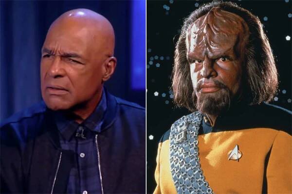 Michael Dorn recalls trolling some Star Trek haters with his Worf voice in an elevator