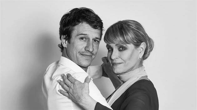 Martin Kraus a Chantal Poullain v představení Šest tanečních hodin v šesti týdnech