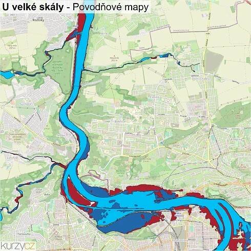 U velké skály - mapy | Kurzy.cz