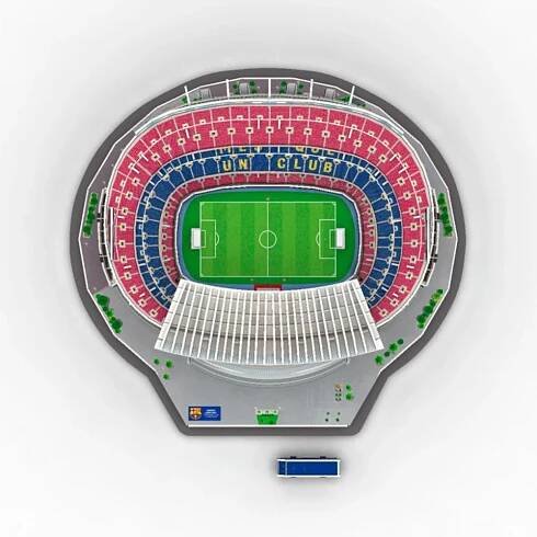 3D Puzzle Barcelona FC Camp Nou