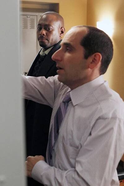 Dr. House - Následky recese - Z filmu - Omar Epps, Peter Jacobson