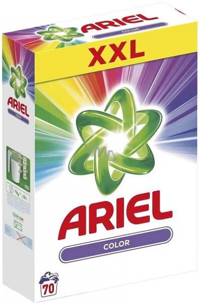 Ariel Color washing powder for colored laundry box 72 doses 5.4 kg - VMD parfumerie - drogerie