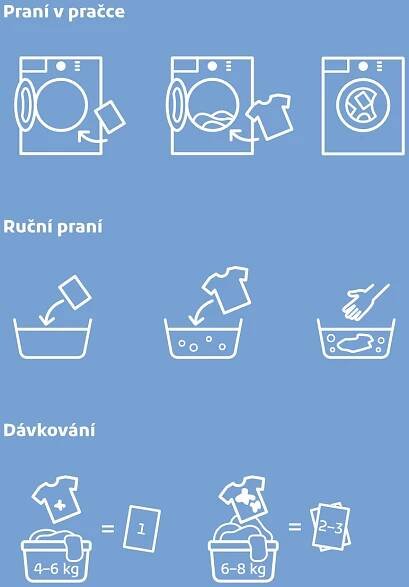 EcoHaus Prací papírky kouzlo bavlny