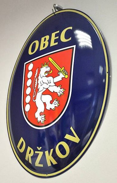 Smaltované cedule, ovály a domovní čísla - zakázková výroba, prodej