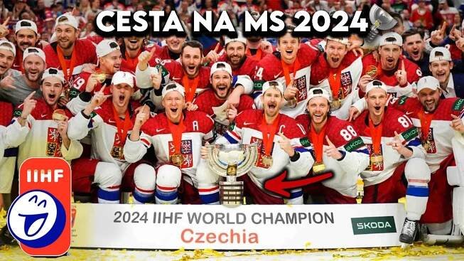 CESTA ČESKA NA MS 2024 V PRAZE A OSTRAVĚ