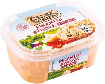Pikantní sýrová pomazánka Česká chuť levně | Kupi.cz
