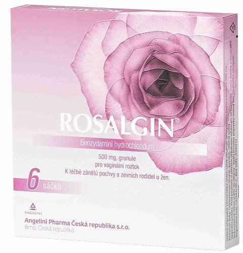 Rosalgin prášek pro přípravu vaginální roztoku 6x 0,5 g