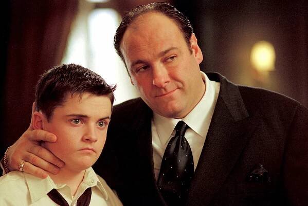 Rodina Sopránů - Jednočlenná armáda - Z filmu - Robert Iler, James Gandolfini