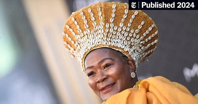 Connie Chiume, 72, Dies; ‘Black Panther’ Actor Bridged S. Africa Eras (Published 2024)