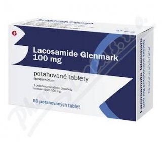 Lacosamide Glenmark 100mg tbl.flm.56