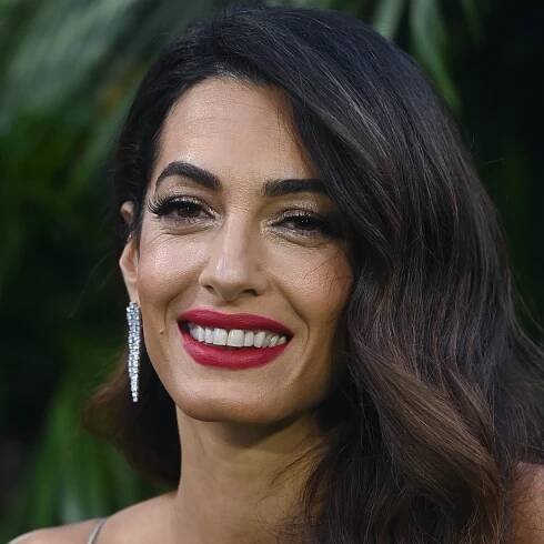 Amal Clooney Swaps Vintage for Dazzling Eco Couture on the Red Carpet