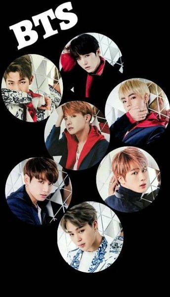 BTS Iphone Collage Wallpaper