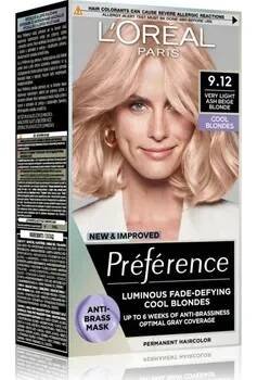 L’Oreal Paris Preference 9.12 Siberia 174 ml barva na vlasy