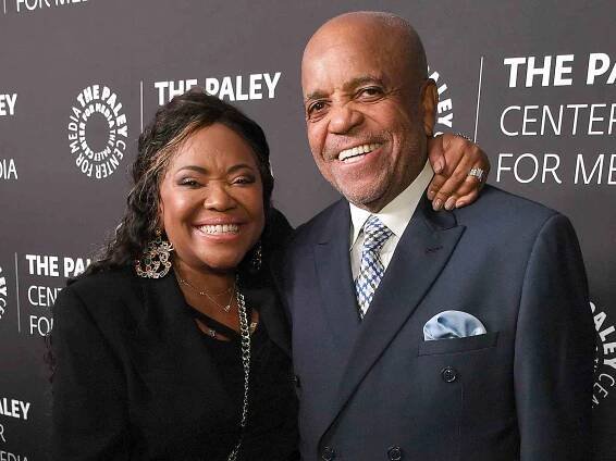 Sherry Gordy and Berry Gordy