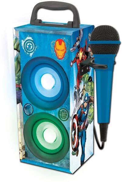 Lexibook Avengers Mini Hifi věž s mikrofonem Bluetooth