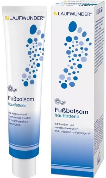 LAUFWUNDER Fussbalsam hautfettend - Promašťující balzám na chodidla 75ml