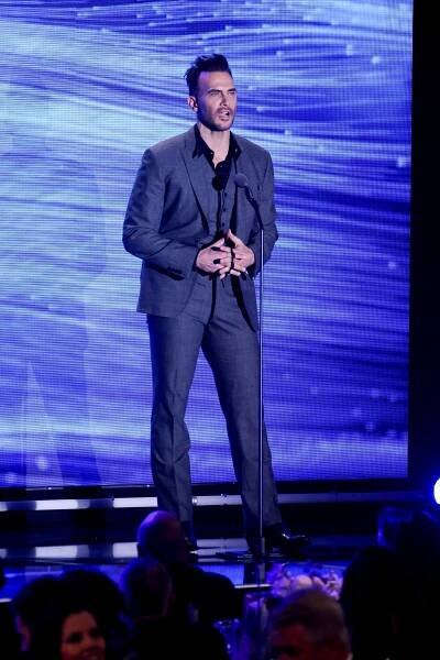 Cheyenne Jackson at the 34th GLAAD Media Awards held at The Beverly Hilton Hotel on March 30, 2023 in Beverly Hills, California.