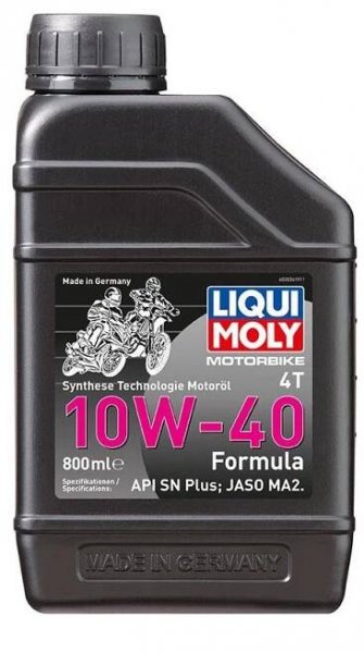 Liqui Moly 3036 - Motorový olej Motorbike 4T 10W-40 Formula - 800ml