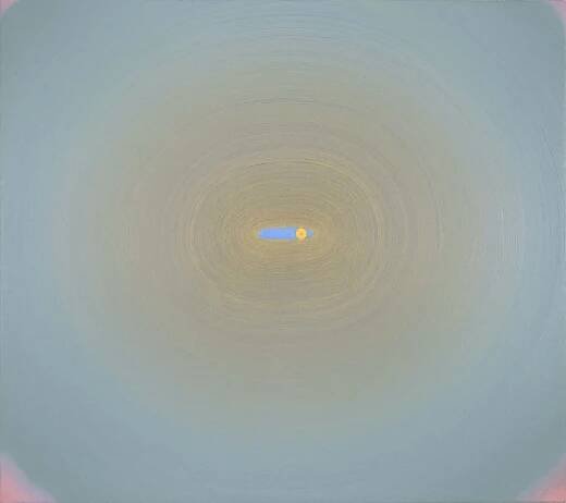Osamu Kobayashi, Jungle Politics VIII, 2025, Oil on canvas, 16″ x 18″ (40.64 x 45.72 cm)
