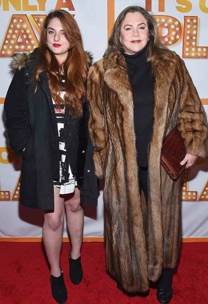 Rachel Ann Weiss and Kathleen Turner attend 