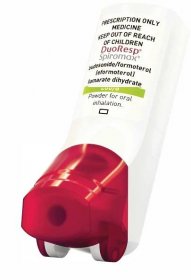 Duoresp Spiromax (budesonide–formoterol) inhaler