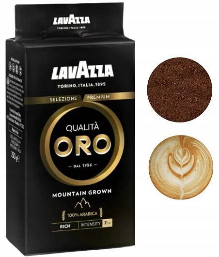 Lavazza Oro Mountain mletá káva arabica stredne pražená 250 g