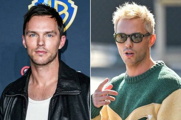 Nicholas Hoult Stuns with Bold Platinum Blonde Hair Transformation Just in Time for Summer