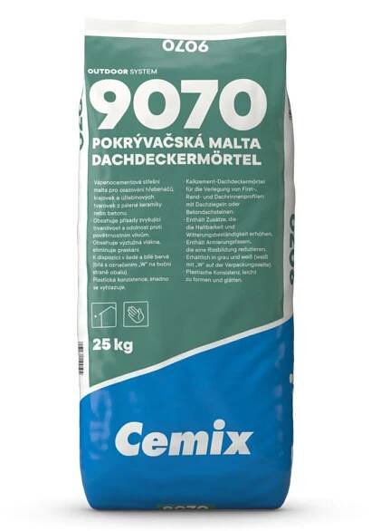 Malta pokrývačská Cemix 9070 – 25 kg | PRO-DOMA - Stavebniny PRO-DOMA | Váš dodavatel stavebních materiálů