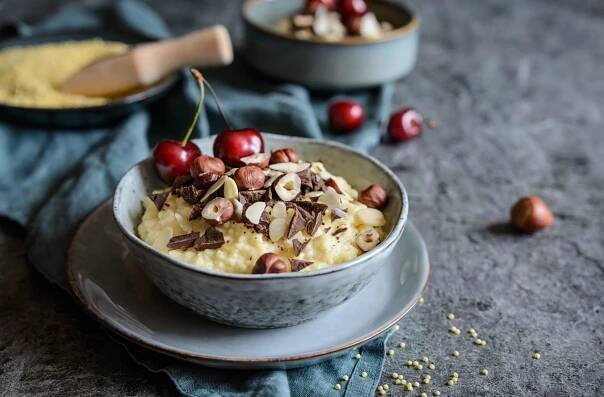 Jáhlová kaše – recept - vegan.cz