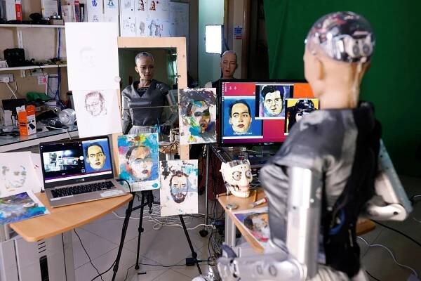 Sophia the Robot ‘self-portrait’ NFT sells for almost $700K