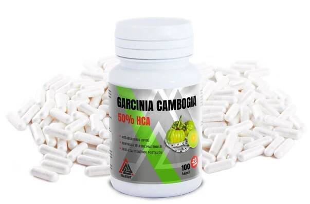 Spalovač tuků Garcinia Cambogia VALKNUT 100+20 kapslí zdarma