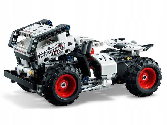 LEGO 42150 Technic Monster Jam Monster Mutt Dalma Váha výrobku včetně jednotkového obalu 0.419 kg